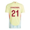 Nogometni Dres Španjolska Mikel Oyarzabal 21 Gostujući Euro 2024